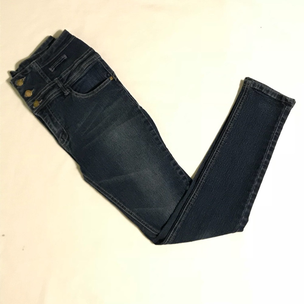 Diamante High Waisted Skinny Jeans